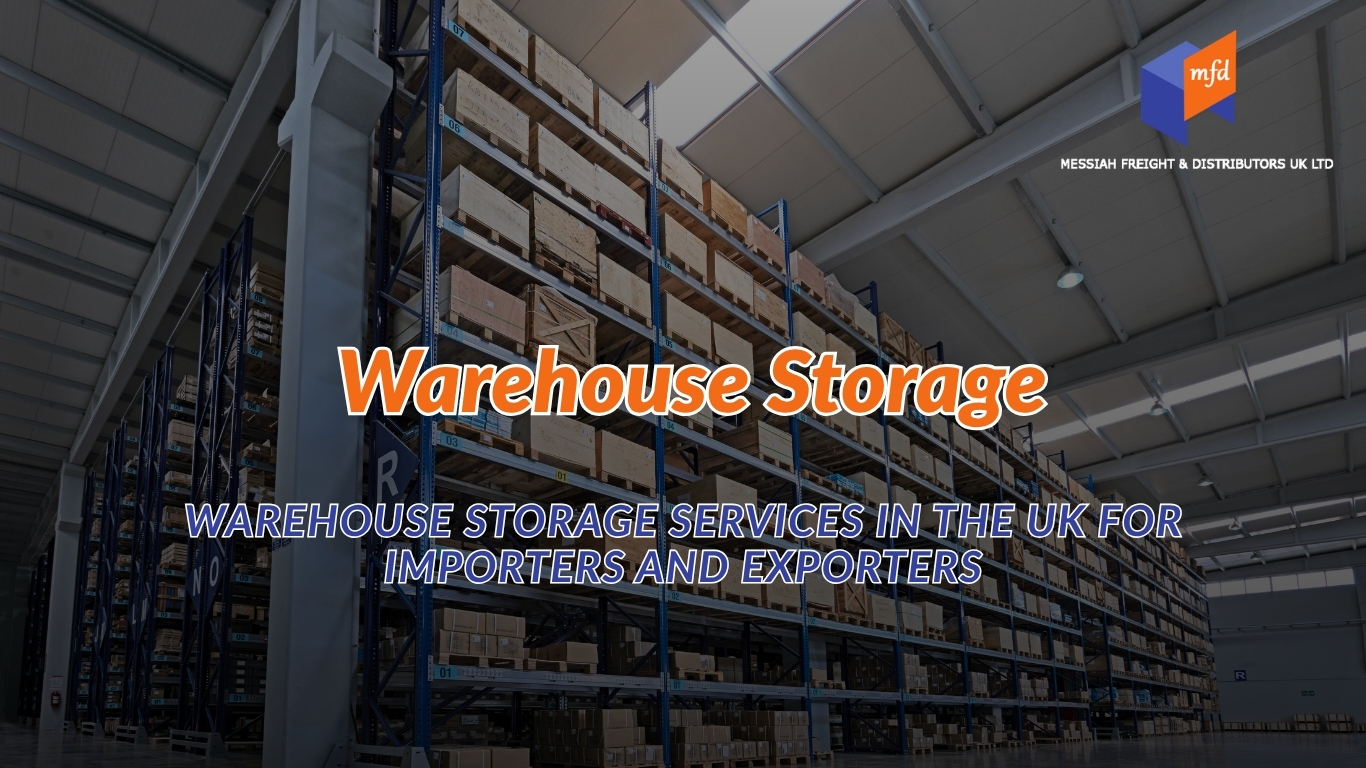 Messiah Freight commercial warehouse storage UK facility for cargo