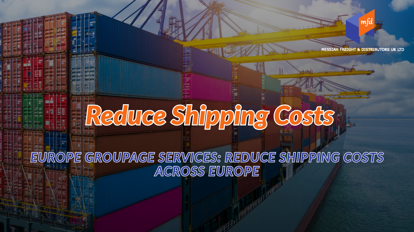 Messiah Freight cargo truck using Europe group page services